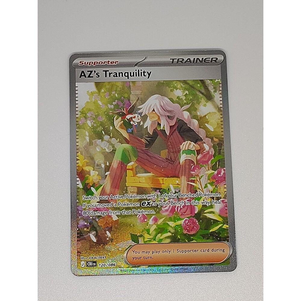 AZ’s Tranquility 120/086 SIR MINT Pokemon Chaos Rising Special Illustration Rare